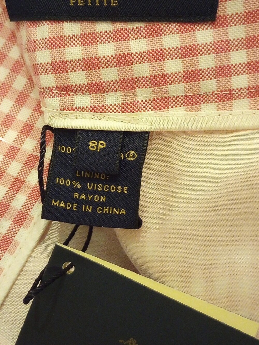 Brooks Brothers Skirt And Jacket, Size 8p NWT - Picture 5 of 14